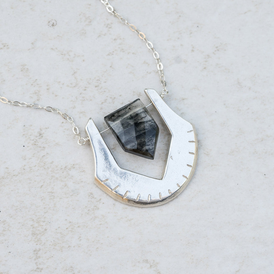 HELIX Rutilated Quartz Necklace