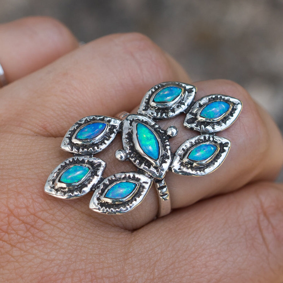 Australian Opal Ring- Made to order