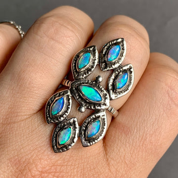 Australian Opal Ring- Made to order