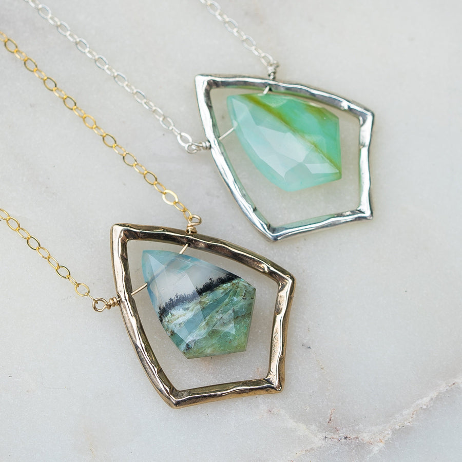 CALLA Peruvian Opal Necklace