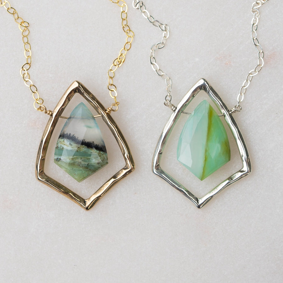 CALLA Peruvian Opal Necklace