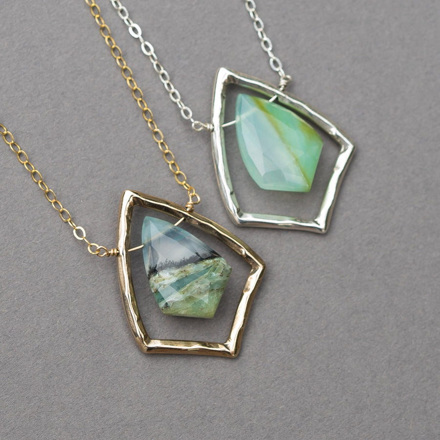 CALLA Peruvian Opal Necklace