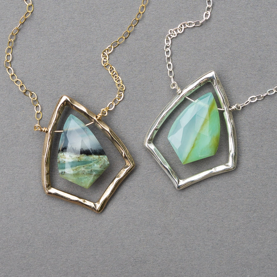 CALLA Peruvian Opal Necklace