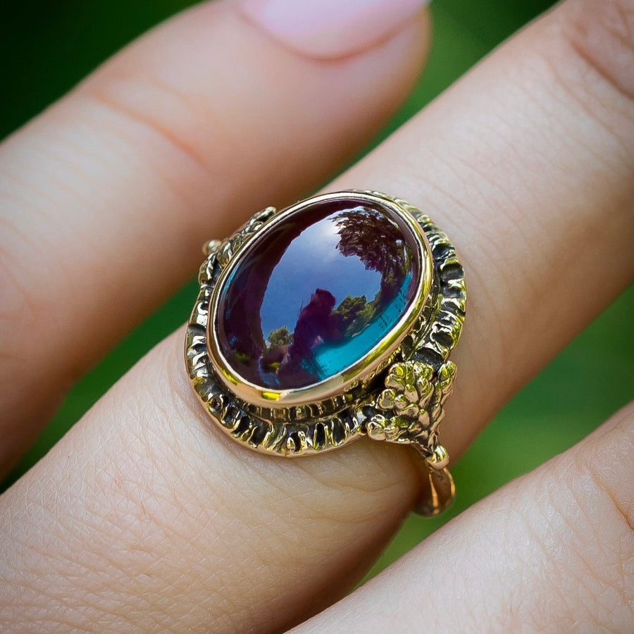 RESERVED FOR JOHANNA - 14k Gold Alexandrite Ring