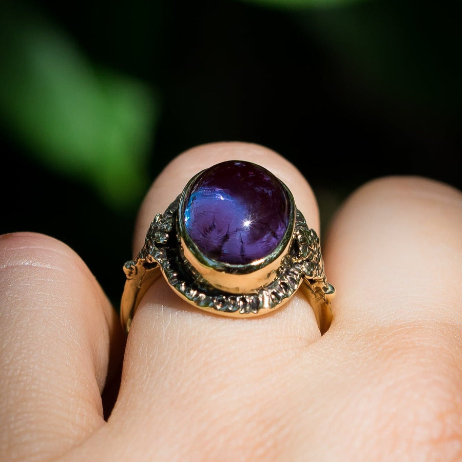 RESERVED FOR JOHANNA - 14k Gold Alexandrite Ring