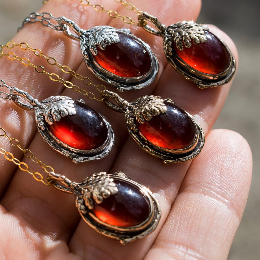 ASPEN Garnet Pendant