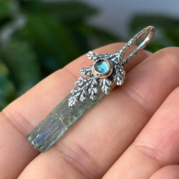 PRE-ORDER FOR MELISSA- Aquamarine Fairy Pendant