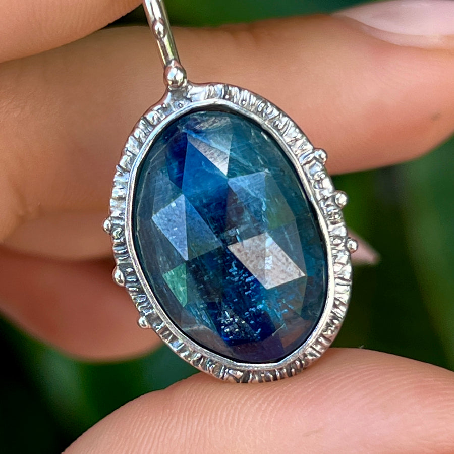 Copy of PRE-ORDER FOR MELISSA- Faceted Kyanite Pendant