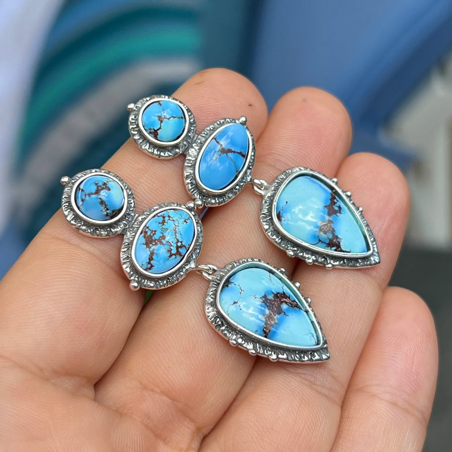 PRE-ORDER FOR JENNIFER- Lavender Turquoise Earrings