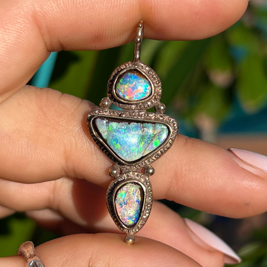 PRE-ORDER FOR ESME- Pipe Opal Bronze Pendant