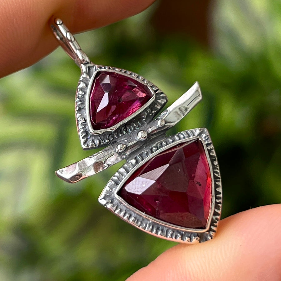 PRE-ORDER FOR JANET- Rhodolite Garnet Pendant