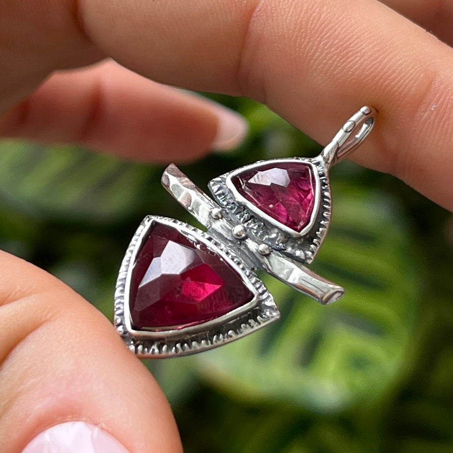 PRE-ORDER FOR JANET- Rhodolite Garnet Pendant