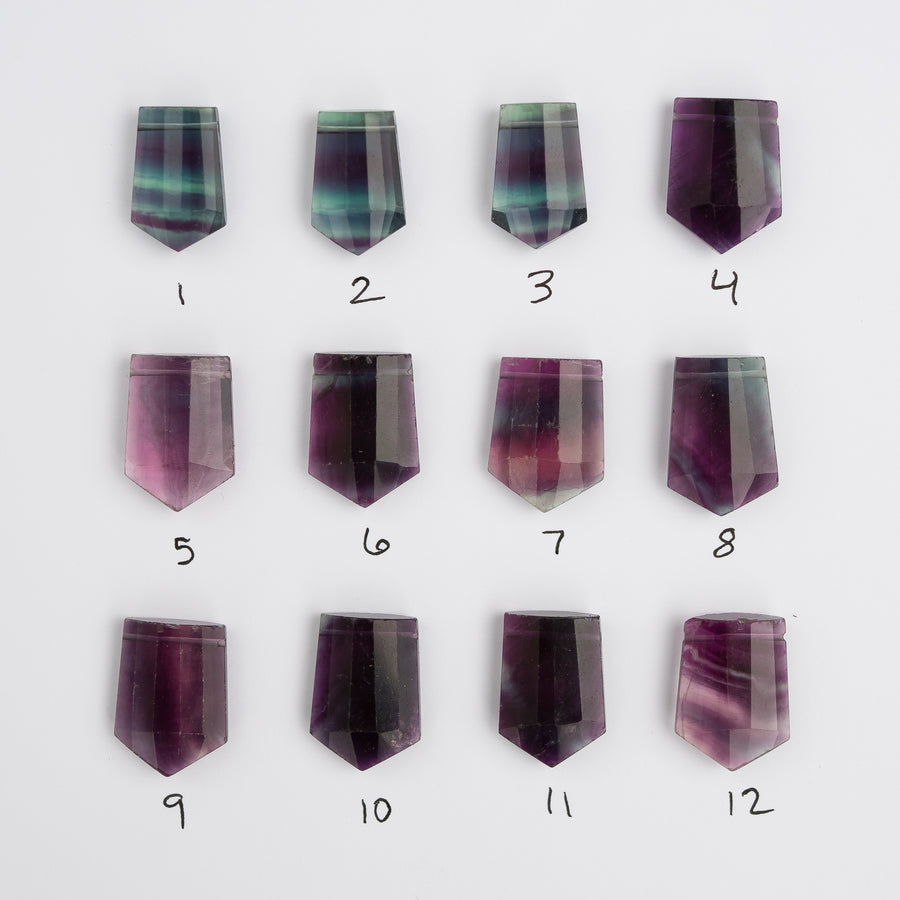 ARIEL Purple Fluorite Necklace
